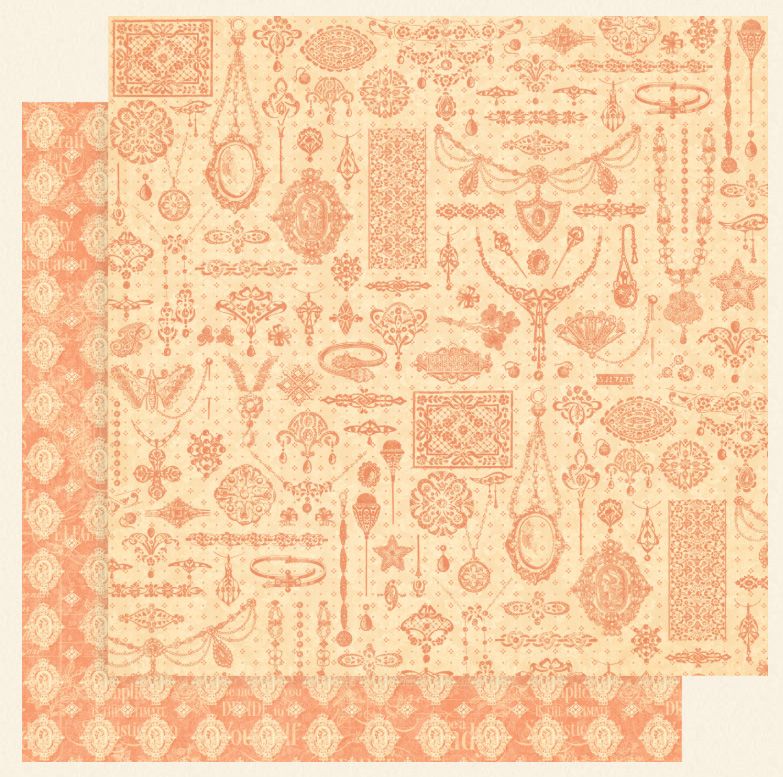 Graphic 45 - Portrait of a Lady - 12"x12" D/S Paper - Sophia