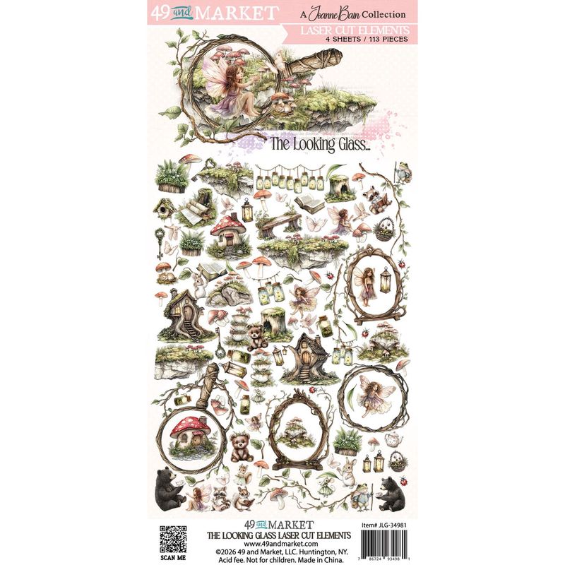 49 and Market - The Looking Glass - Laser Cut-Outs -  Elements