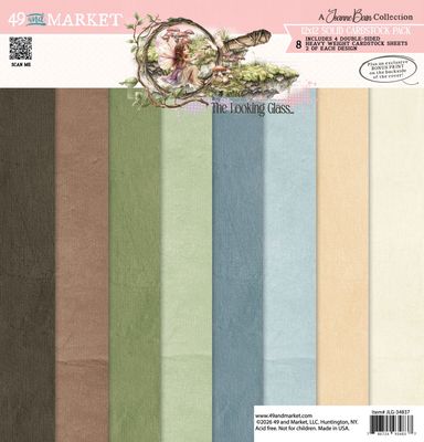 49 and Market - The Looking Glass - 12"x12" Paper Collection - Solids