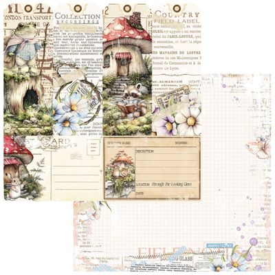 49 and Market - The Looking Glass - 12"x12" D/S Paper - Collector of Echoes