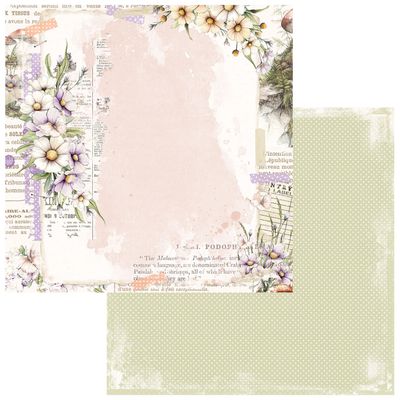 49 and Market - The Looking Glass - 12"x12" D/S Paper - Enchanted Note