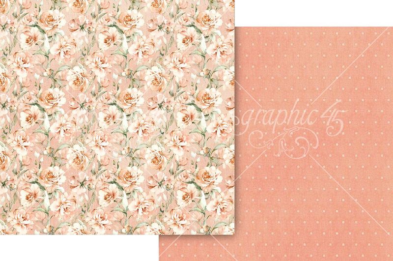 Graphic 45 - Always and Forever - 12"x12" D/S Paper - Festive Affair