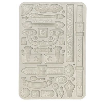 Stamperia - Art of Travelling - A5 Silicone Mould - Belts and Handles