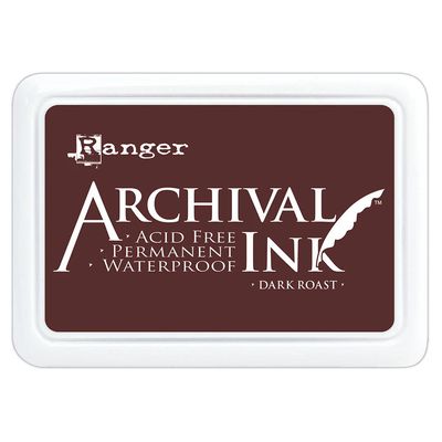 Ranger - Archival Ink - Inkpad - Dark Roast