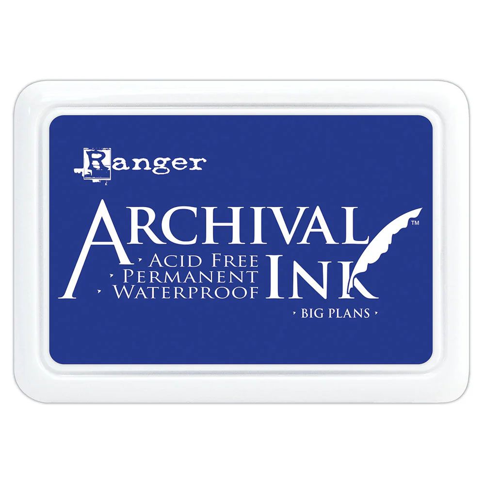 Ranger - Archival Ink - Inkpad - Big Plans
