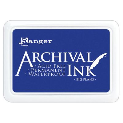 Ranger - Archival Ink - Inkpad - Big Plans