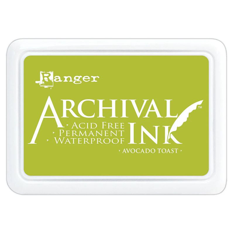 Ranger - Archival Ink - Inkpad - Avocado Toast