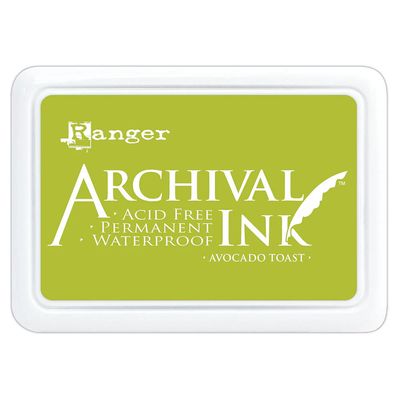 Ranger - Archival Ink - Inkpad - Avocado Toast