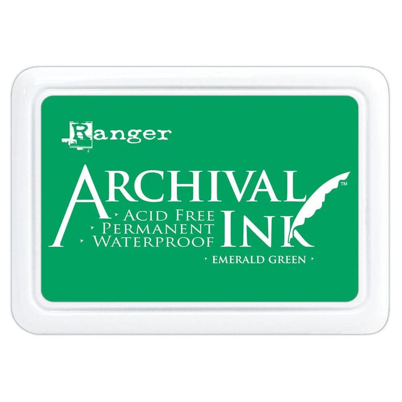 Ranger - Archival Ink - Inkpad - Emerald Green