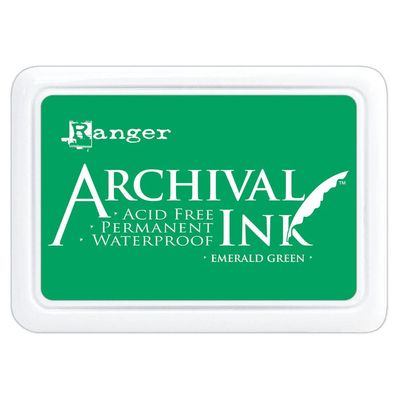 Ranger - Archival Ink - Inkpad - Emerald Green