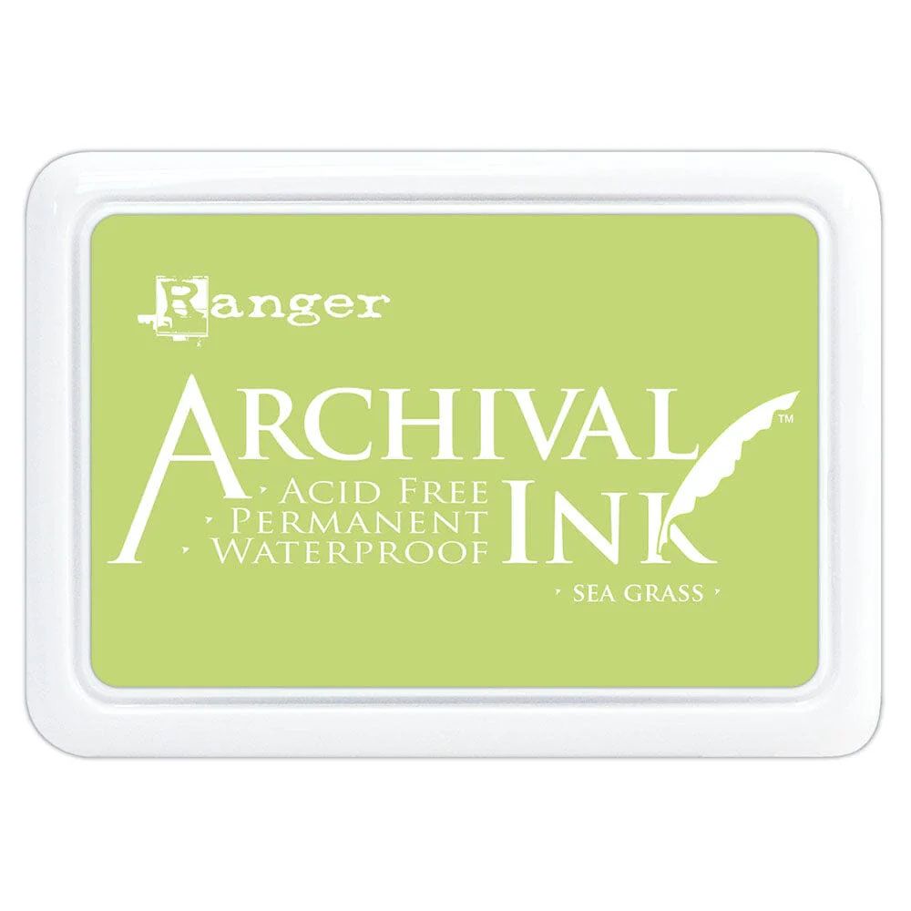 Ranger - Archival Ink - Inkpad - Sea Grass