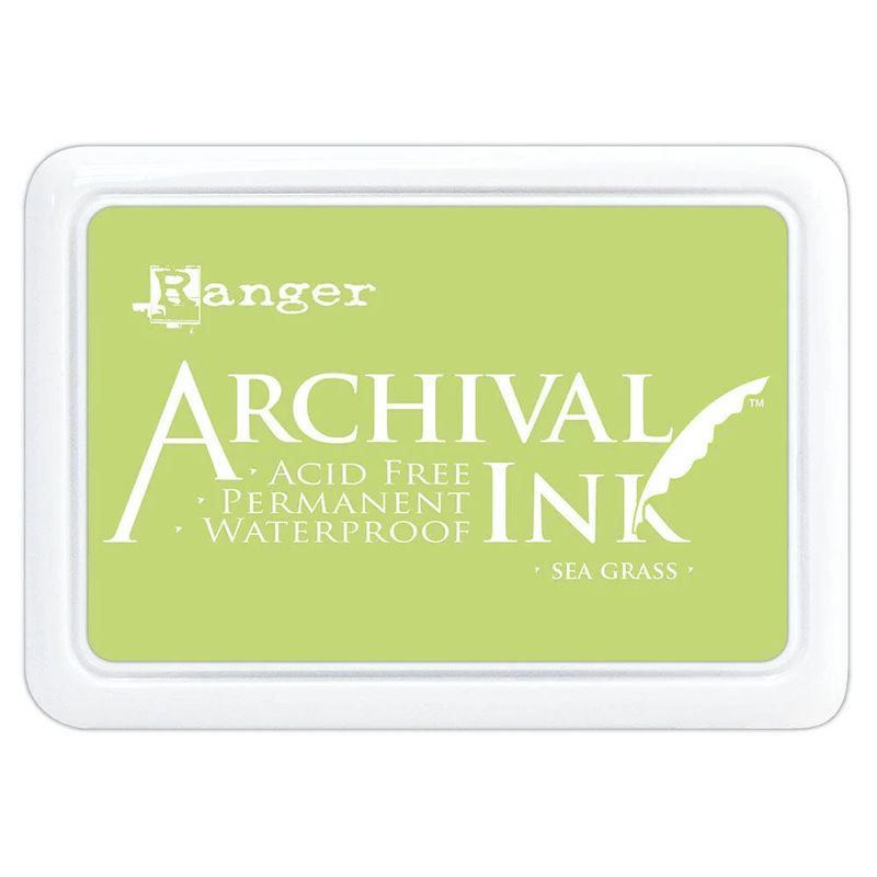 Ranger - Archival Ink - Inkpad - Sea Grass