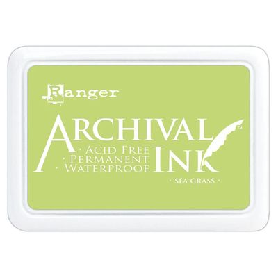 Ranger - Archival Ink - Inkpad - Sea Grass