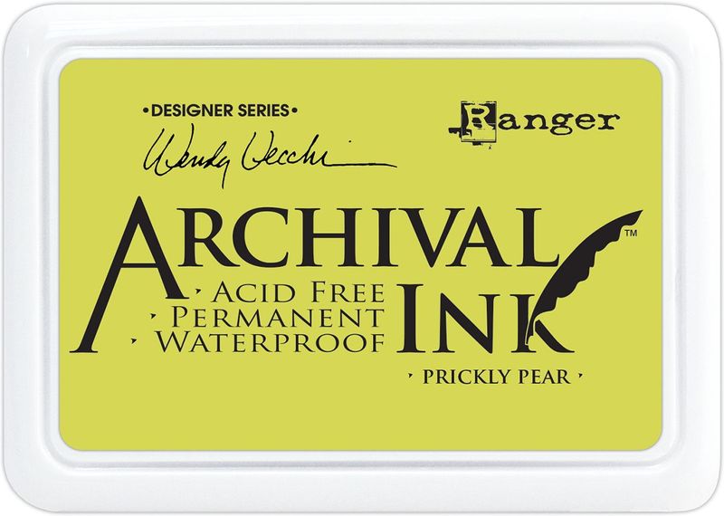 Ranger - Archival Ink - Inkpad - Wendy Vecchi - Prickly Pear