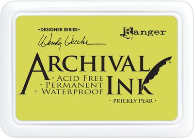 Ranger - Archival Ink - Inkpad - Wendy Vecchi - Prickly Pear