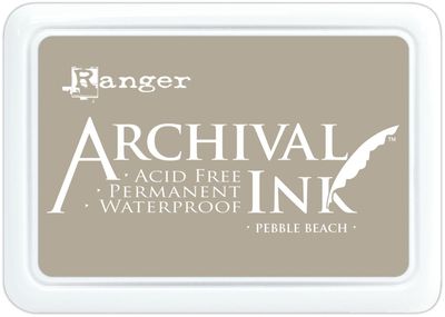 Ranger - Archival Ink - Inkpad - Pebble Beach