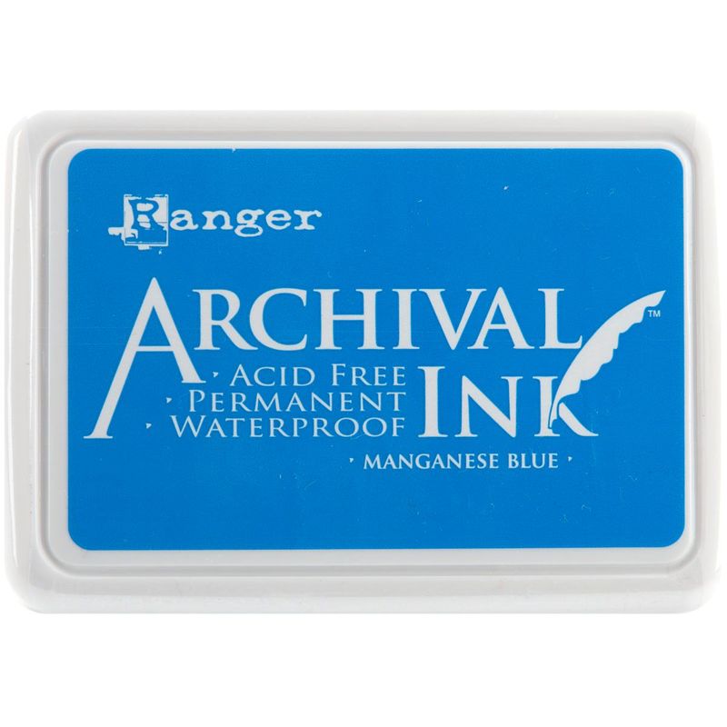 Ranger - Archival Ink - Inkpad - Manganese Blue