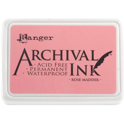 Ranger - Archival Ink - Inkpad - Rose Madder
