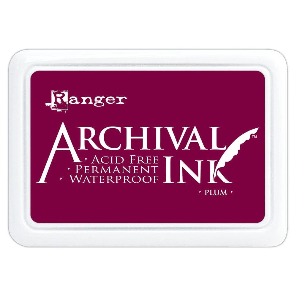 Ranger - Archival Ink - Inkpad - Plum