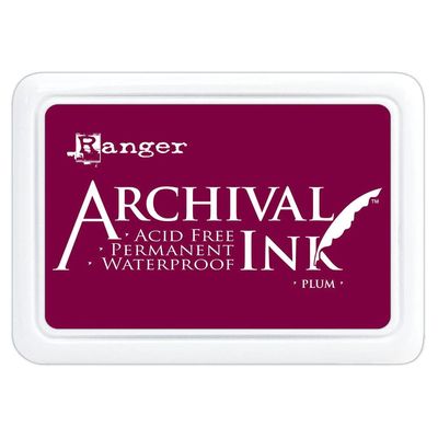 Ranger - Archival Ink - Inkpad - Plum