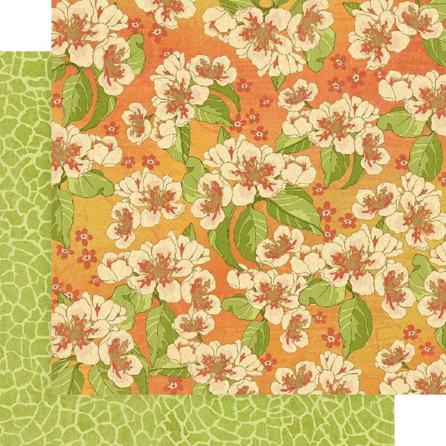 Graphic 45 - Tropical Travelogue - 12"x12" D/S Paper - Island Jewel