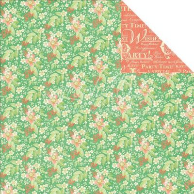 Graphic 45 - Time to Celebrate - 12"x12" D/S Paper - Make a Wish