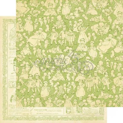 Graphic 45 - Little Darlings - 12"x12" Double-sided Paper - Kewpie Cute