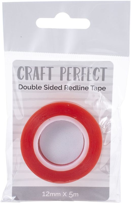 Tonic Studio - Craft Perfect - D/Sided Red Line Tape - 12mm