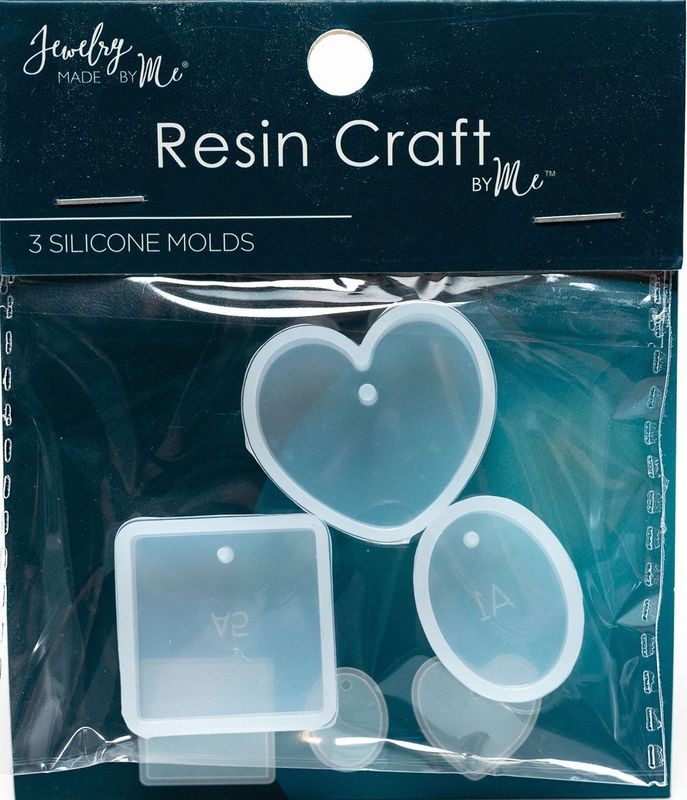 Jewelry By Me - Silicone Mould - Oval/heart/Oval