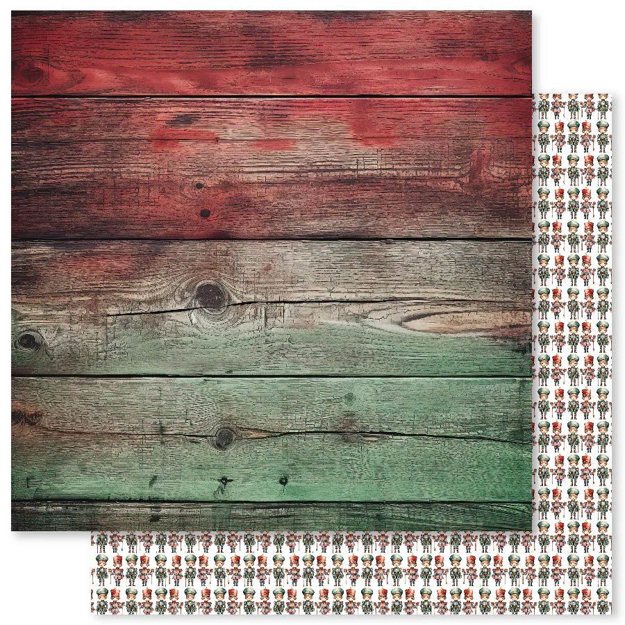 Paper Rose - Christmas Time - 12"x12" D/S Paper - B