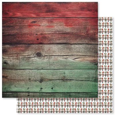 Paper Rose - Christmas Time - 12"x12" D/S Paper - B