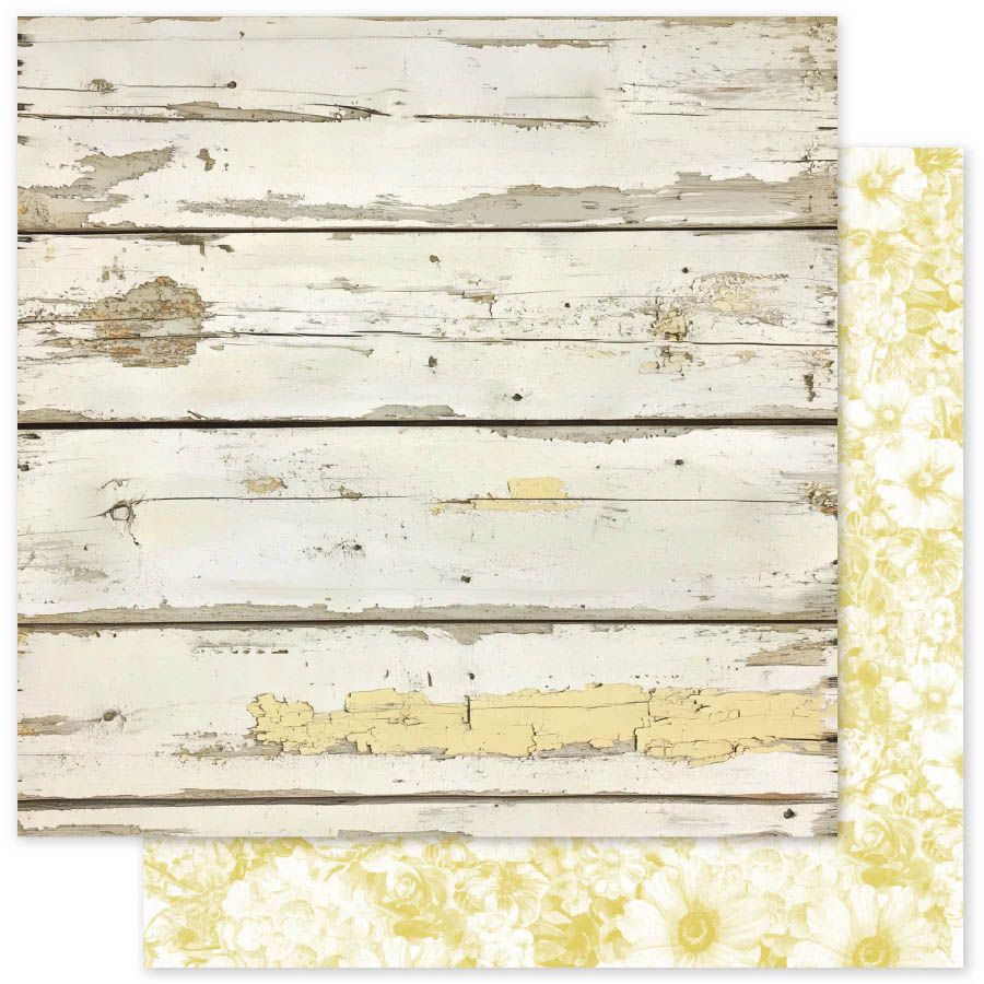 Paper Rose - Rustic Spring Basics - 12"x12" D/S Paper - E