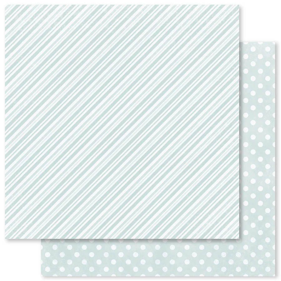 Paper Rose - Candy Kisses Basics - 12"x12" D/S Paper - F