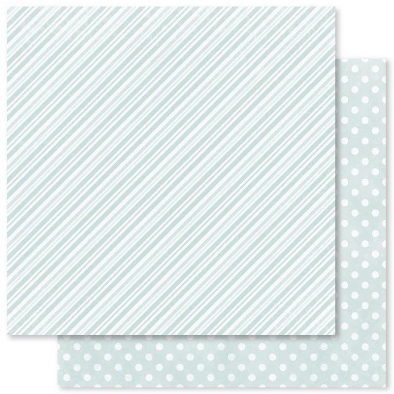 Paper Rose - Candy Kisses Basics - 12"x12" D/S Paper - F