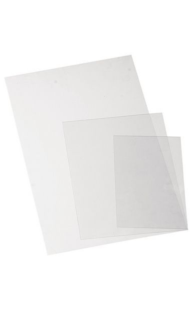 Art Basics - Plastic Drypoint Etching Plates - 3 Sizes, Drypoint Etching Plates: 190x250mm