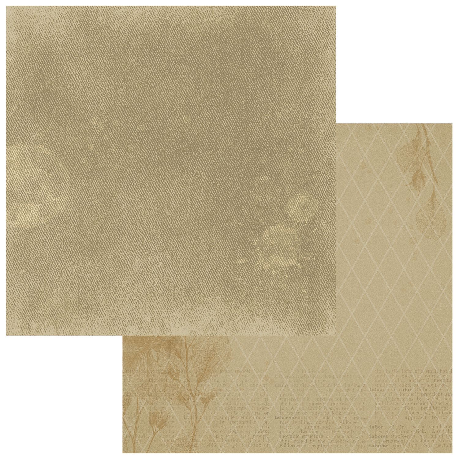 49 and Market - Faded Memory Lane - 12"x12" D/S Paper - Remembered