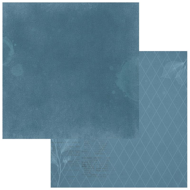 49 and Market - Faded Memory Lane - 12"x12" D/S Paper - Forgotten