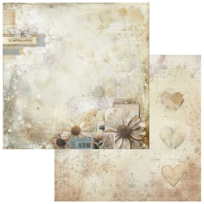 49 and Market - Faded Memory Lane - 12"x12" D/S Paper - Garden Archive