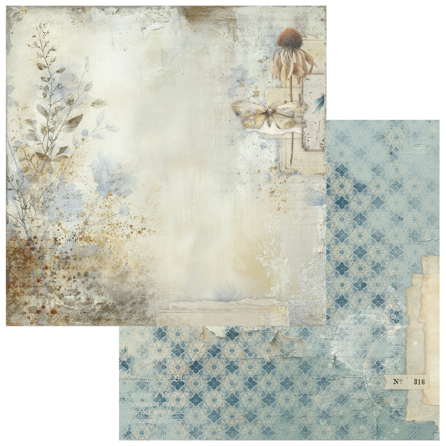 49 and Market - Faded Memory Lane - 12"x12" D/S Paper - Field Report