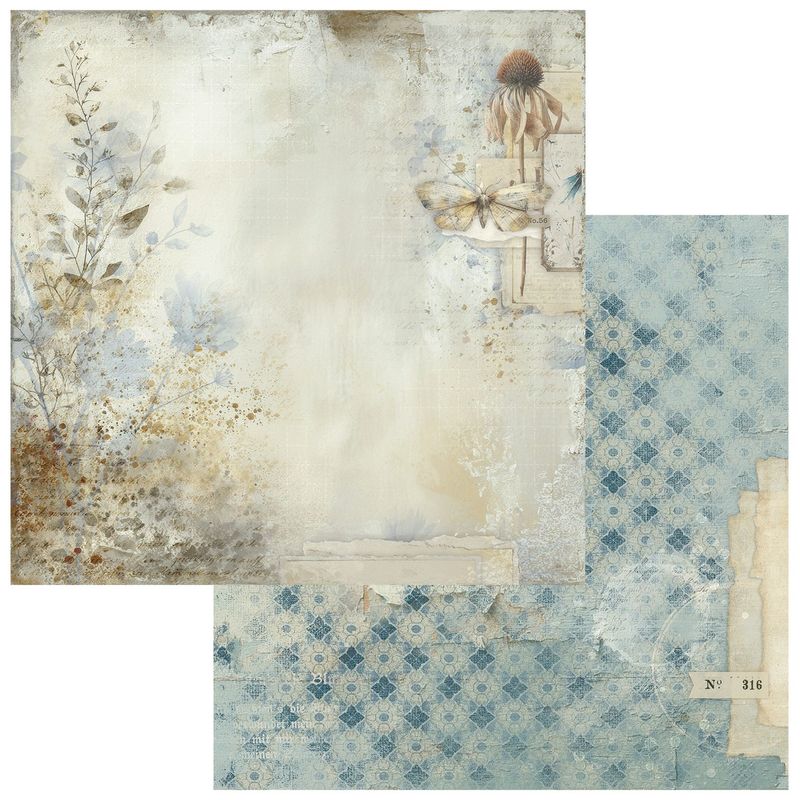 49 and Market - Faded Memory Lane - 12"x12" D/S Paper - Field Report