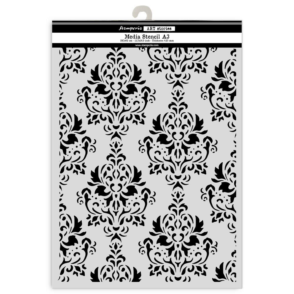 Stamperia - A3 Stencils for Art and Craft - Tapestry