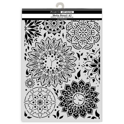 Stamperia - A3 Stencils for Art and Craft - Mandala Pattern