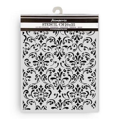 Stamperia - Gardens of Time - 20x25cm Stencil - Wallpaper