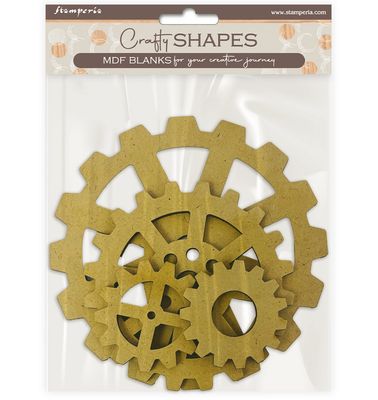 Stamperia - Gardens of Time - Crafty Shapes - Gears