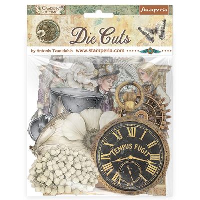 Stamperia - Gardens of Time - Die Cuts
