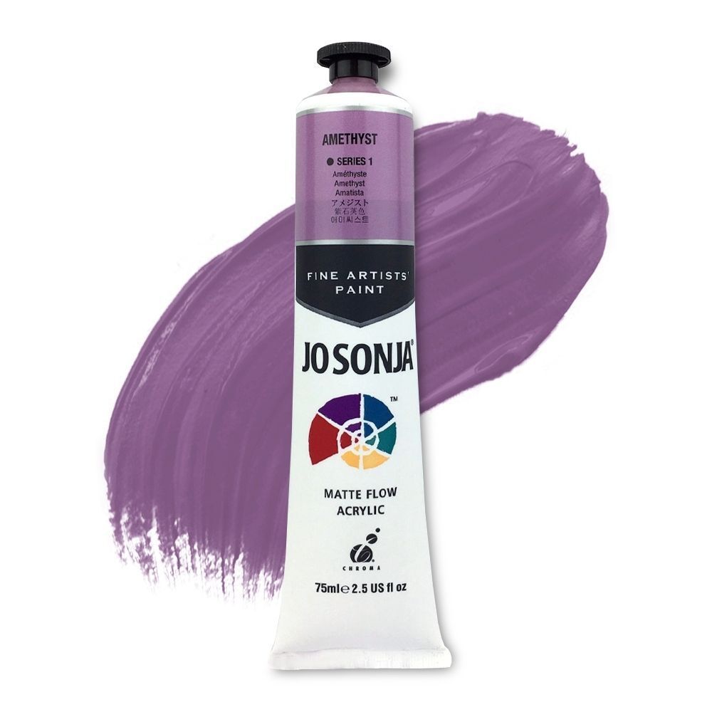 Jo Sonja - Matte Flow Acrylic - 75ml - S1 -  Amethyst