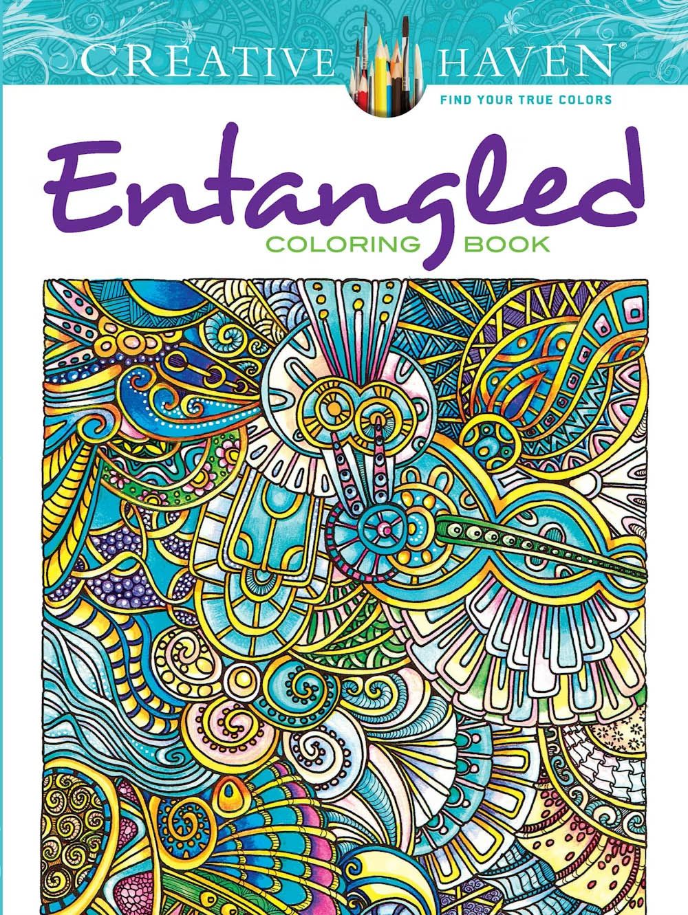 Dover Books - Colouring Book - Entangled