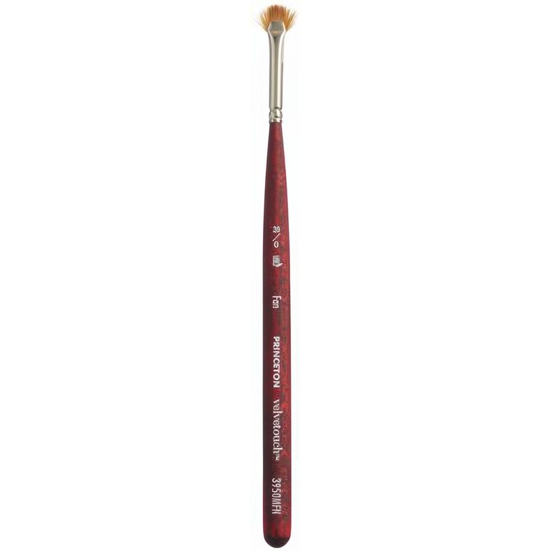 Princeton Brushes - Velvetouch - Short Handle - Fan - 20/0