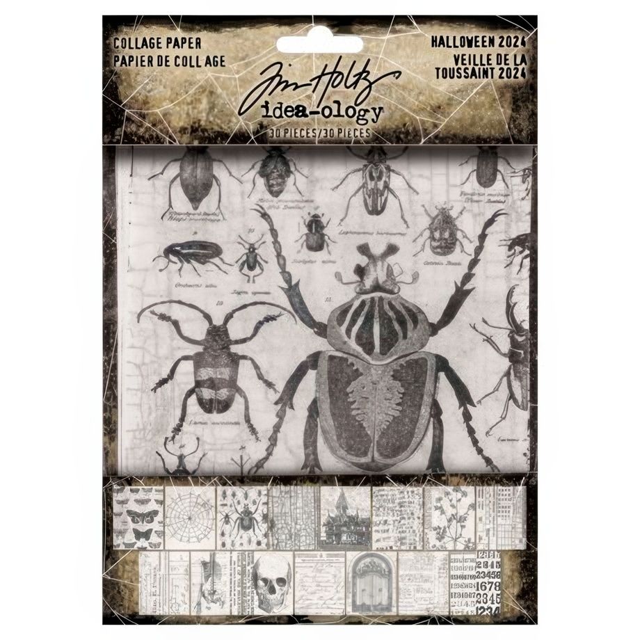 Tim Holtz - Idea-Ology - Collage Paper - Halloween