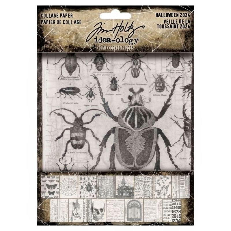 Tim Holtz - Idea-Ology - Collage Paper - Halloween